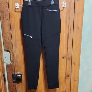Dynamite Ponte Black Stretch Waistband Leggings